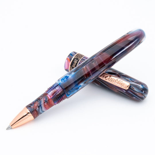 Conklin 1898 Roller Ball Pen - Misto Purple RGT