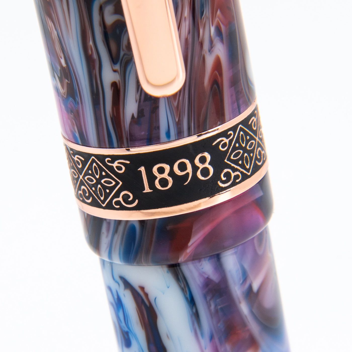 Conklin 1898 Roller Ball Pen - Misto Purple RGT 6