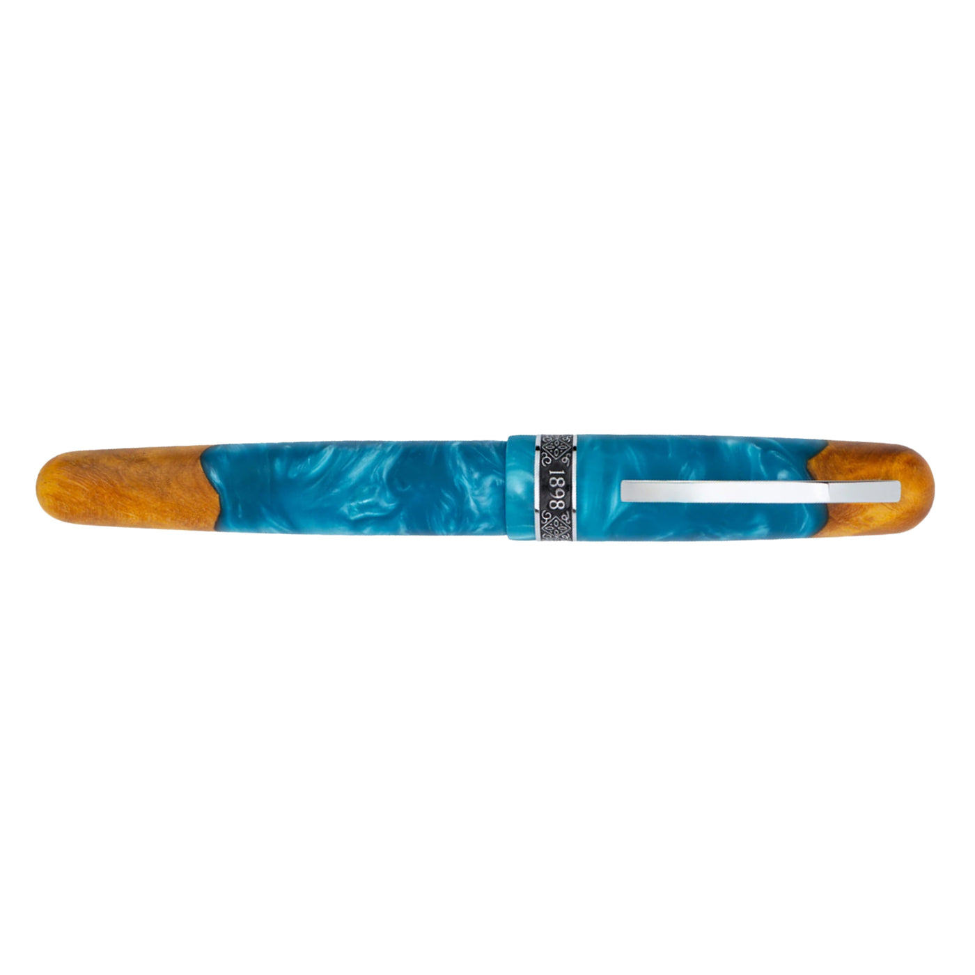 Conklin 1898 Roller Ball Pen - Spectra Fusion Blue CT (Limited Edition)