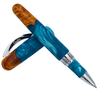 Conklin 1898 Roller Ball Pen - Spectra Fusion Blue CT (Limited Edition)