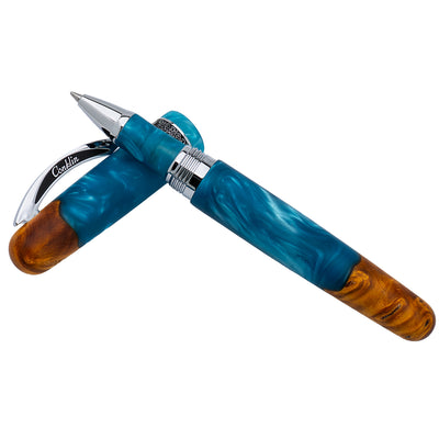 Conklin 1898 Roller Ball Pen - Spectra Fusion Blue CT (Limited Edition)