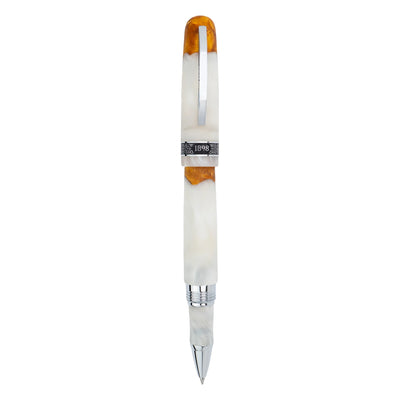 Conklin 1898 Roller Ball Pen - Spectra Fusion White CT (Limited Edition)