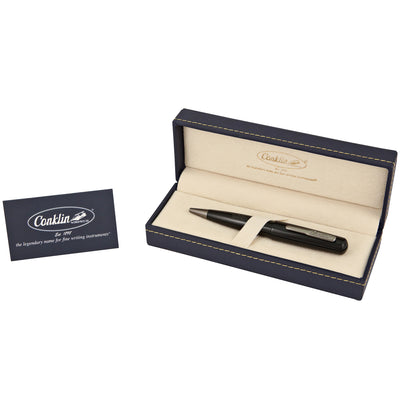 Conklin All American Ball Pen - Raven Black RT