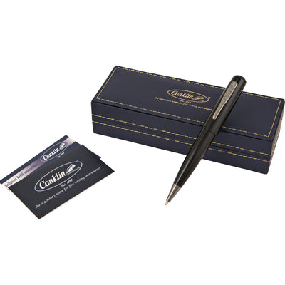Conklin All American Ball Pen - Raven Black RT