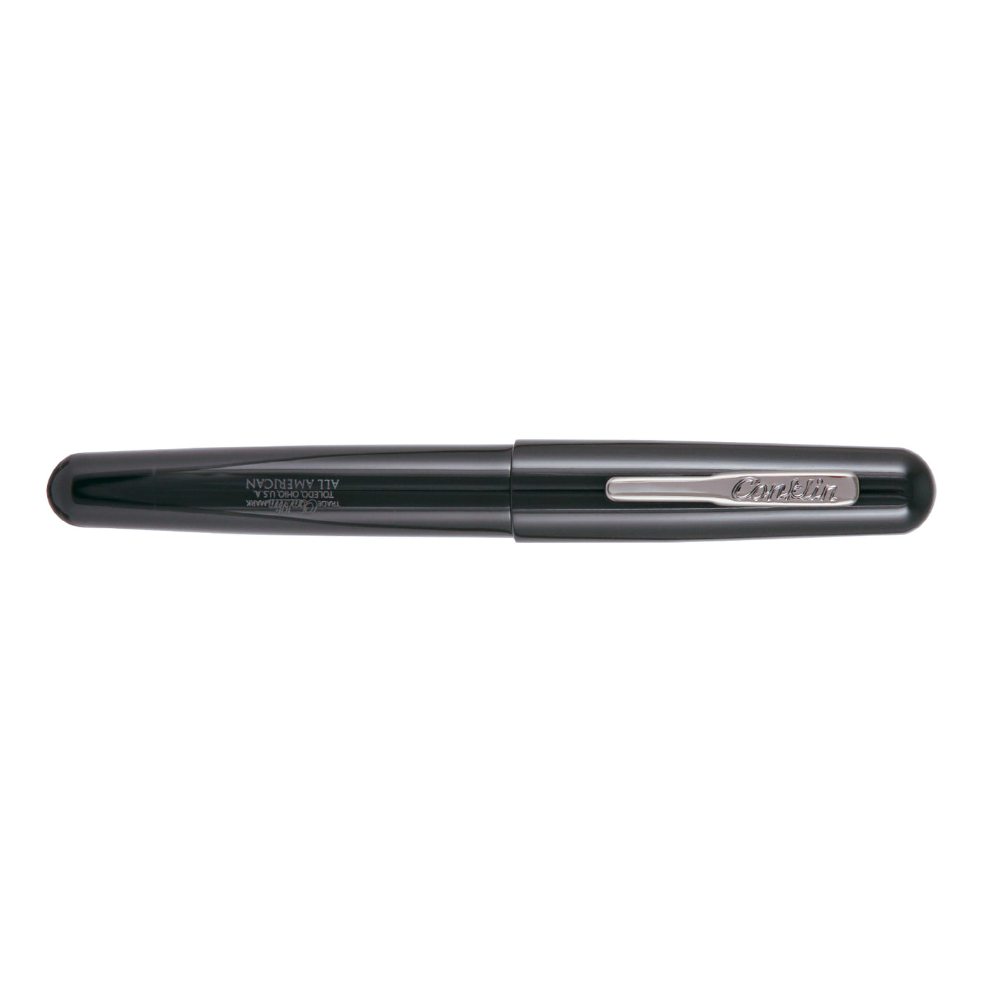 Conklin All American Fountain Pen - Raven Black RT