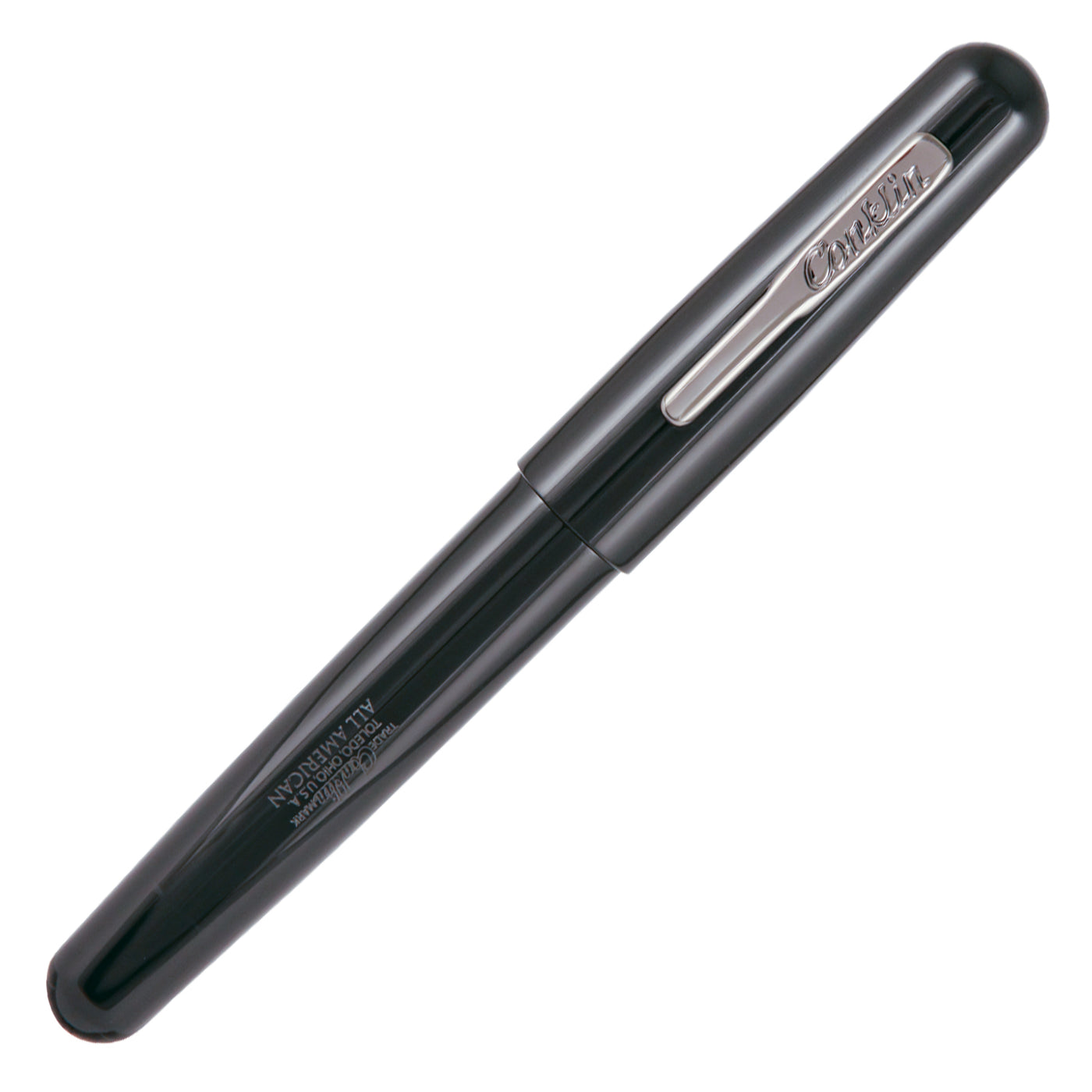 Conklin All American Fountain Pen - Raven Black RT