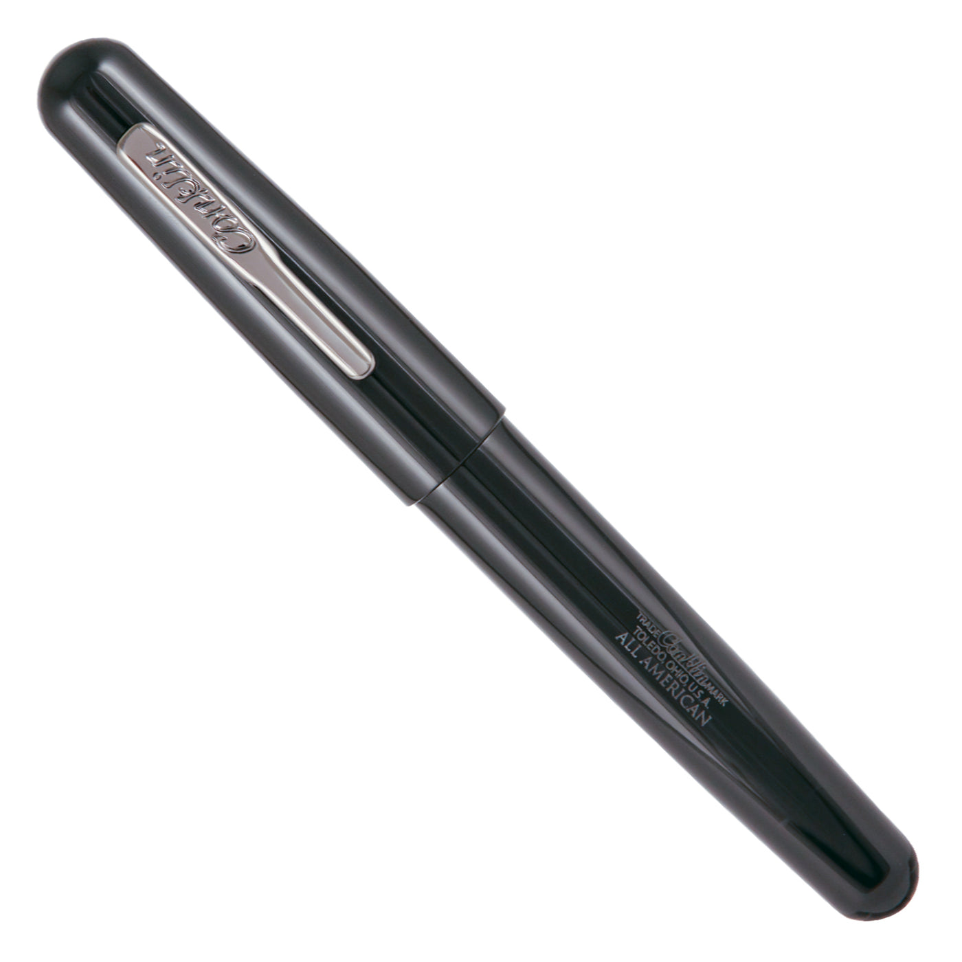 Conklin All American Fountain Pen - Raven Black RT