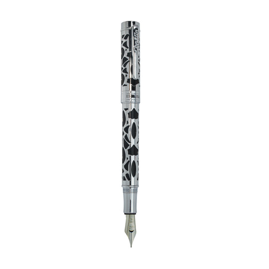 Conklin Endura Deco Crest Fountain Pen - Black