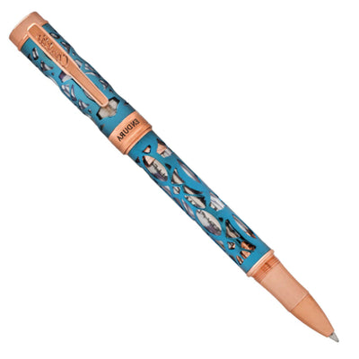 Conklin Endura Deco Crest Roller Ball Pen - Demo Blue RGT 2