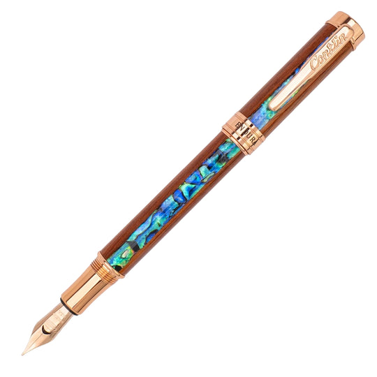 Conklin Endura Fountain Pen - Abalone Wood RGT (Limited Edition)