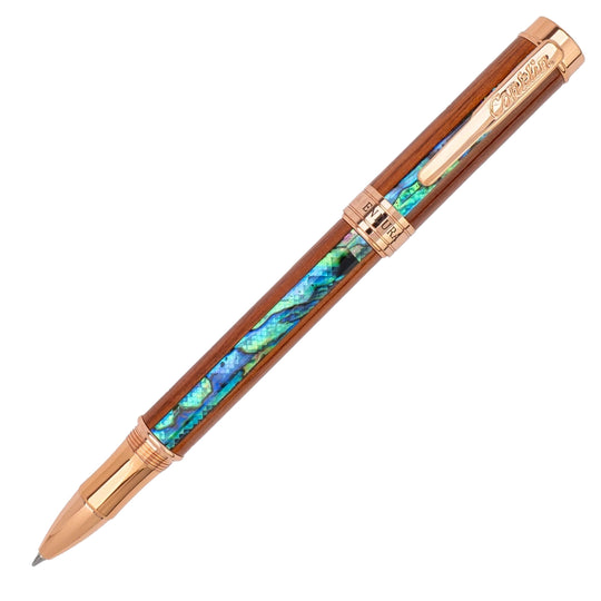 Conklin Endura Roller Ball Pen - Abalone Wood RGT (Limited Edition)