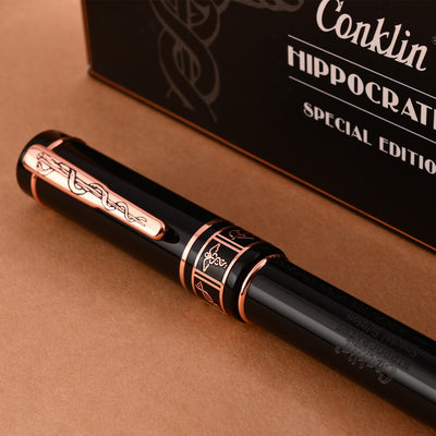 Conklin Hippocrates Ball Pen - Black RGT (Special Edition) 10