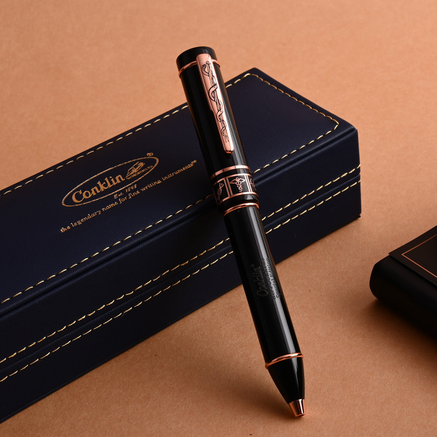 Conklin Hippocrates Ball Pen - Black RGT (Special Edition) 11