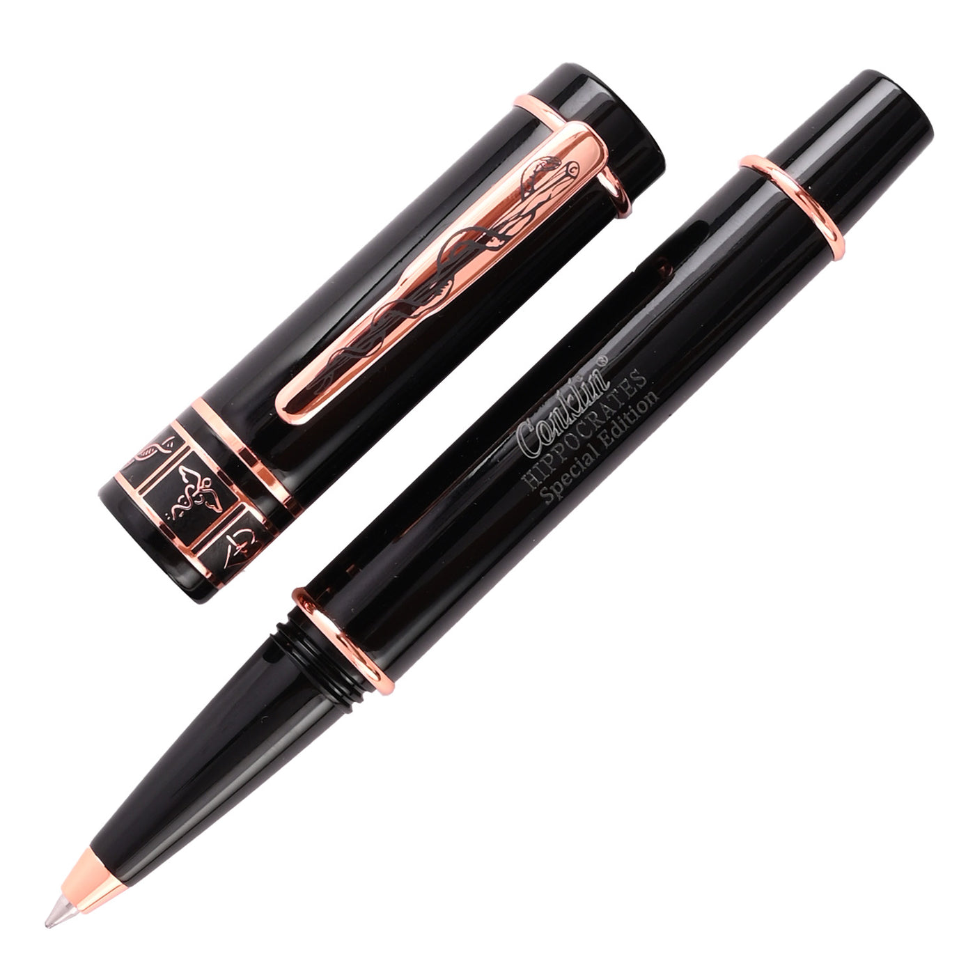 Conklin Hippocrates Roller Ball Pen - Black RGT (Special Edition) 1