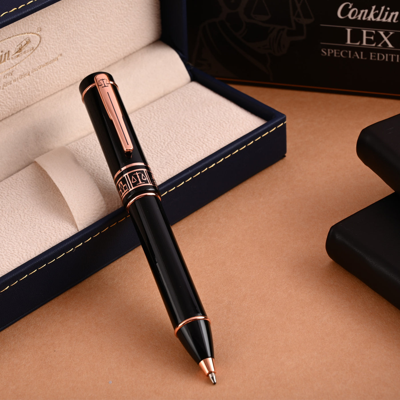 Conklin Lex Ball Pen - Black RGT (Special Edition) 6