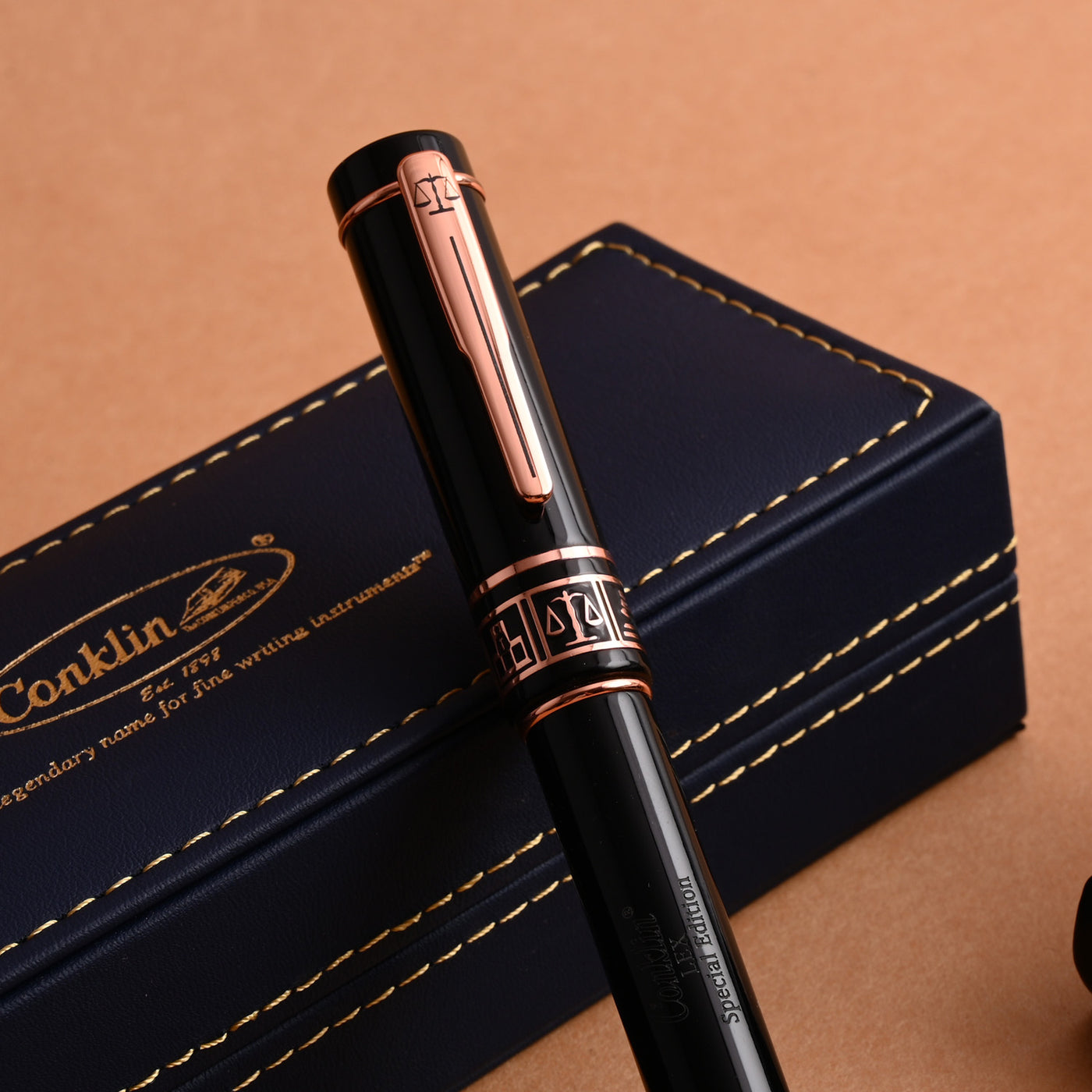 Conklin Lex Ball Pen - Black RGT (Special Edition) 9