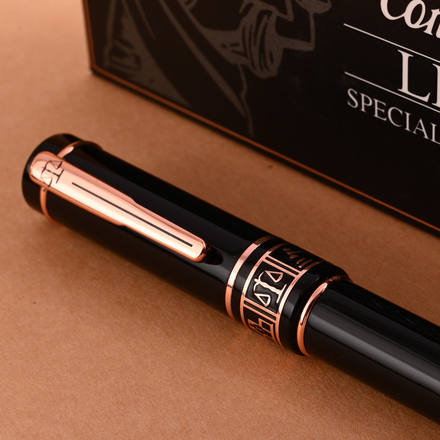 Conklin Lex Roller Ball Pen - Black RGT (Special Edition) 10