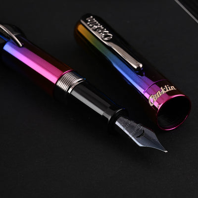 Conklin Mark Twain Cresent Filler Fountain Pen - Rainbow (Limited Edition) 12