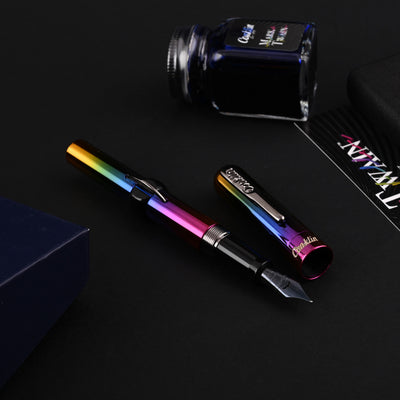 Conklin Mark Twain Cresent Filler Fountain Pen - Rainbow (Limited Edition) 11