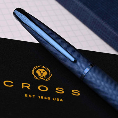 Cross ATX Ball Pen - Sandblasted Dark Blue 8