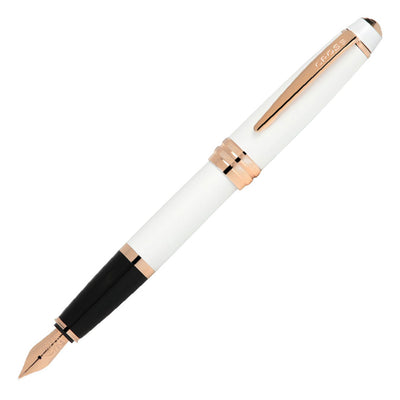 Cross Bailey Fountain Pen - Pearlescent White RGT 1