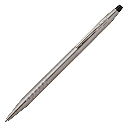 Cross Classic Century Micro Knurl Ball Pen - Titanium Grey