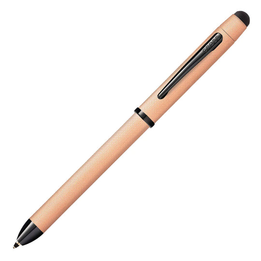 Cross Tech3+ Multifunction Ball Pen - Brushed Rose Gold PVD