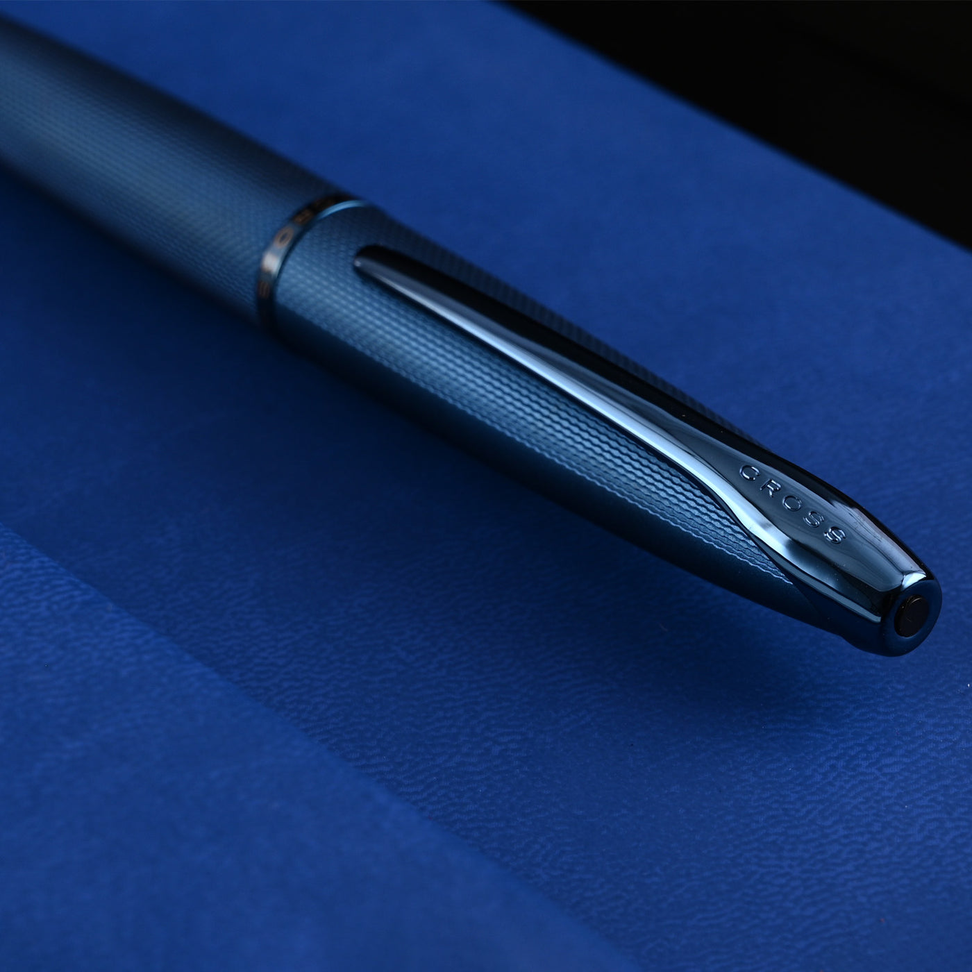 Cross ATX Ball Pen - Sandblasted Dark Blue 8