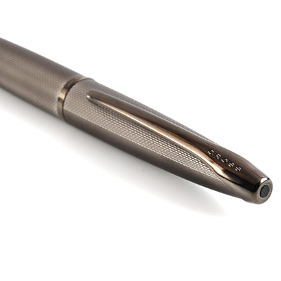 Cross ATX Ball Pen - Sandblasted Titanium Grey 2