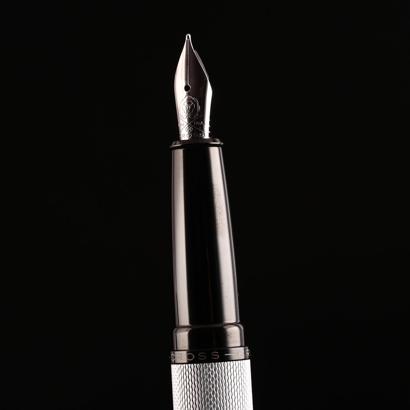 Cross ATX Fountain Pen - Brushed Chrome 9