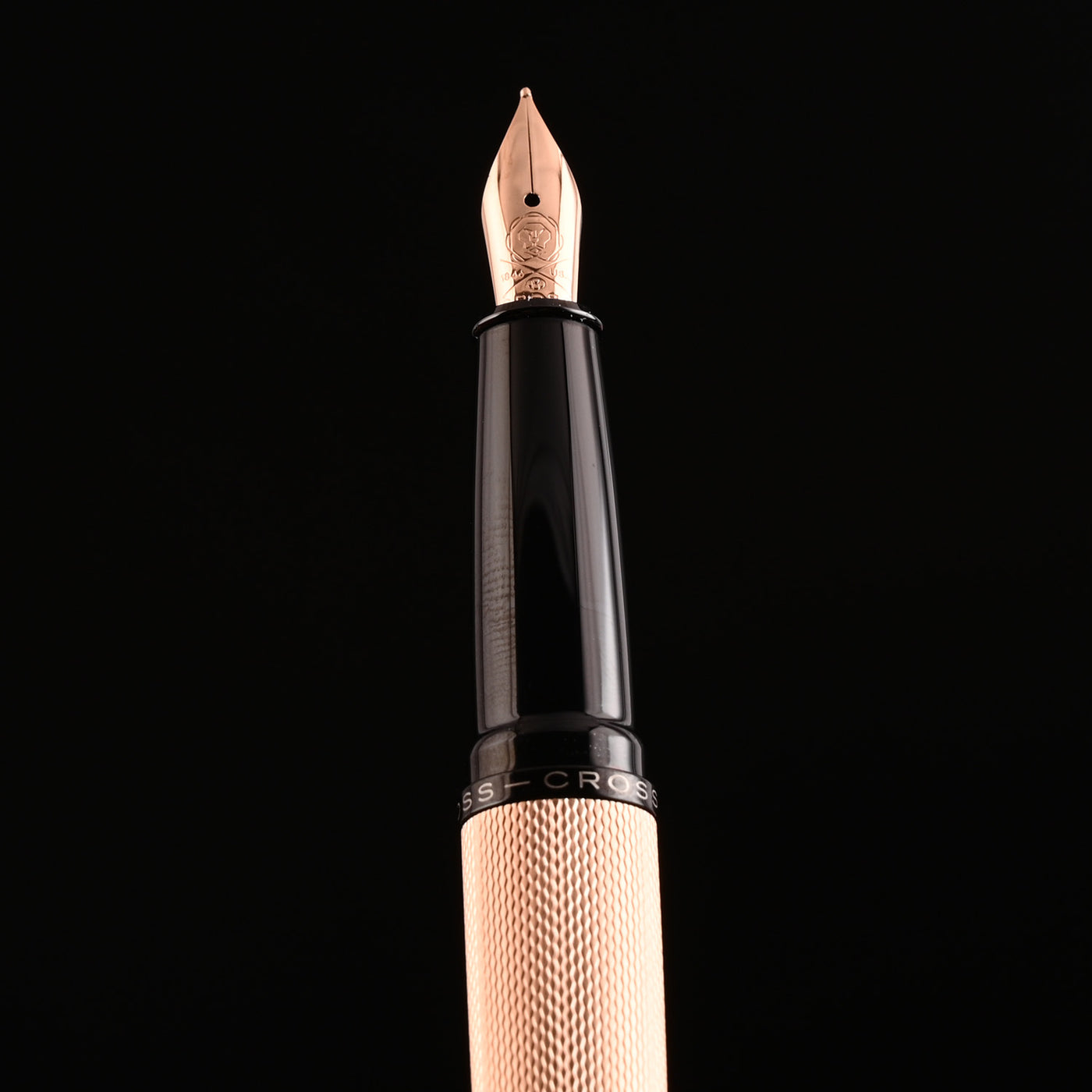 Cross ATX Fountain Pen - Brushed Rose Gold 10