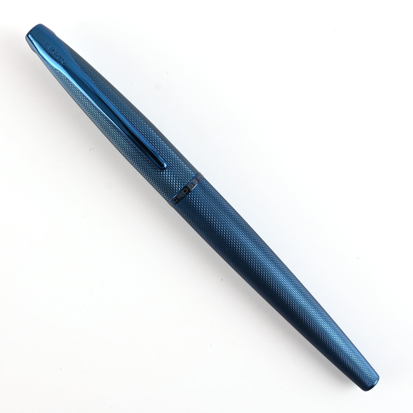 Cross ATX Fountain Pen - Sandblasted Dark Blue 5