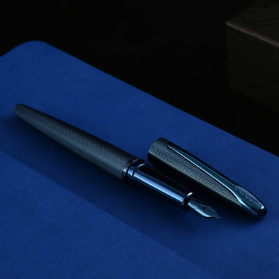 Cross ATX Fountain Pen - Sandblasted Dark Blue 6