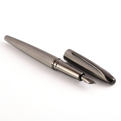 Cross ATX Fountain Pen - Sandblasted Titanium Grey 1