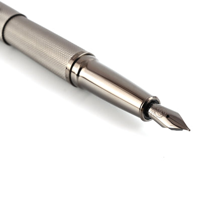 Cross ATX Fountain Pen - Sandblasted Titanium Grey 2