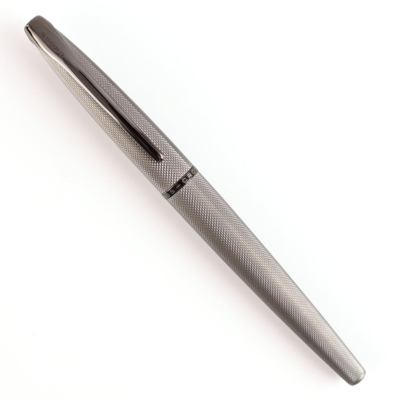 Cross ATX Fountain Pen - Sandblasted Titanium Grey 5