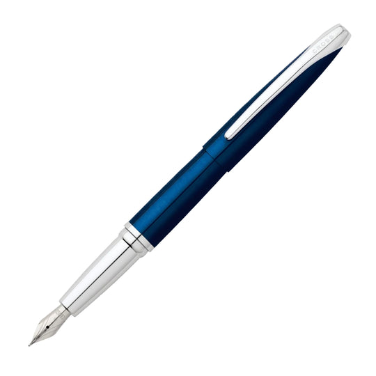 Cross ATX Fountain Pen - Translucent Blue CT