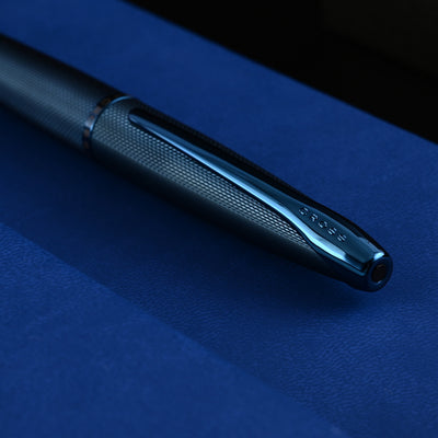 Cross ATX Roller Ball Pen - Sandblasted Dark Blue 8