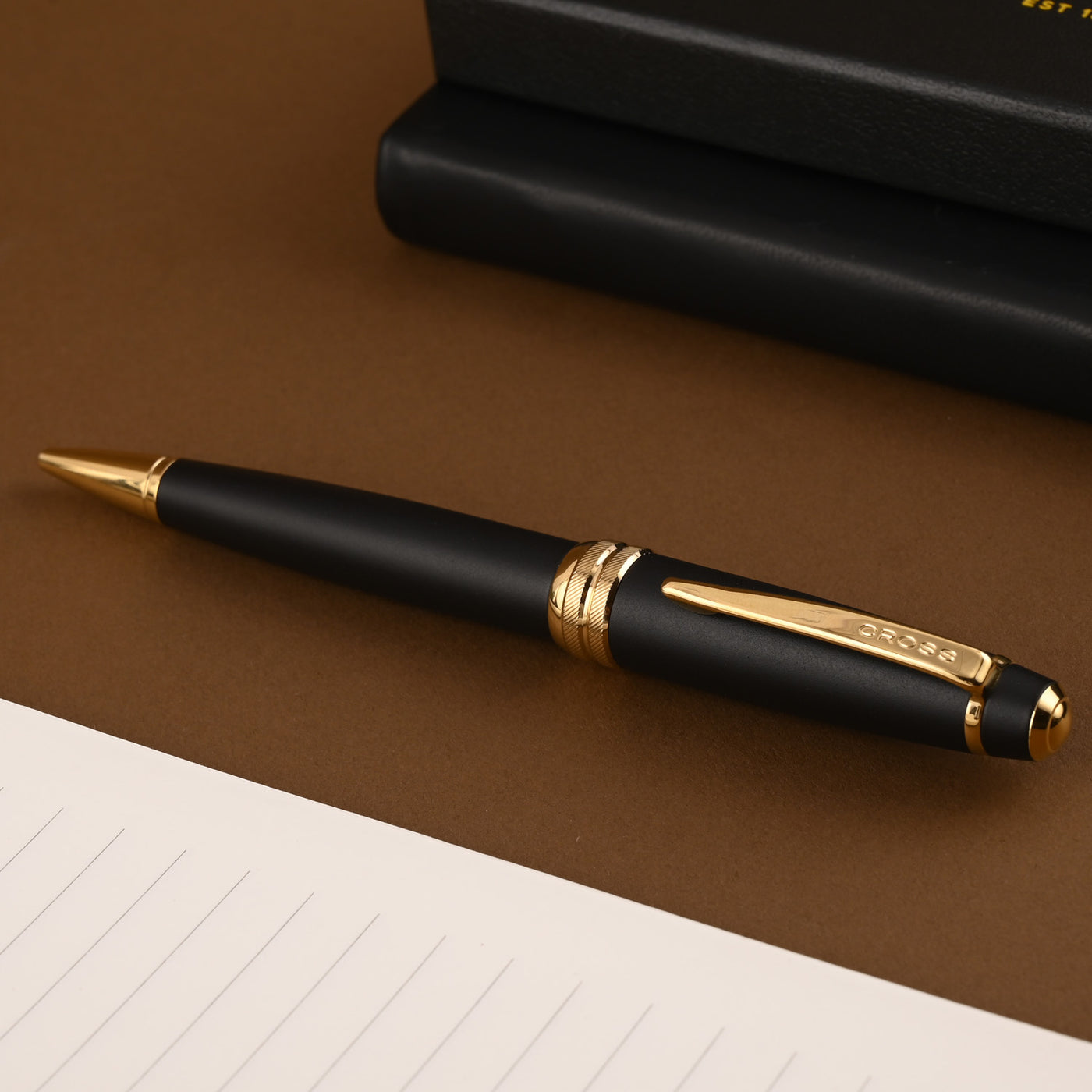 Cross Bailey Ball Pen - Matte Black GT 9