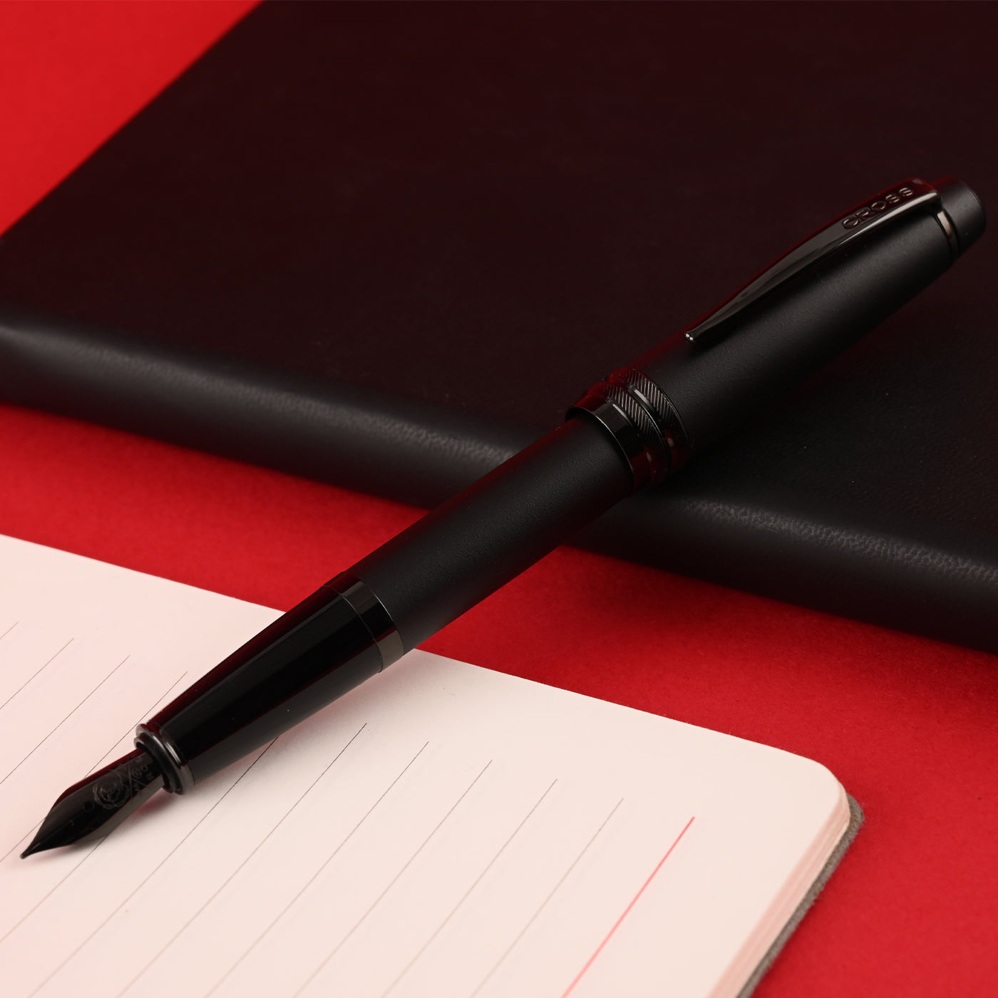 Cross Bailey Fountain Pen - Matt Black PVD 13