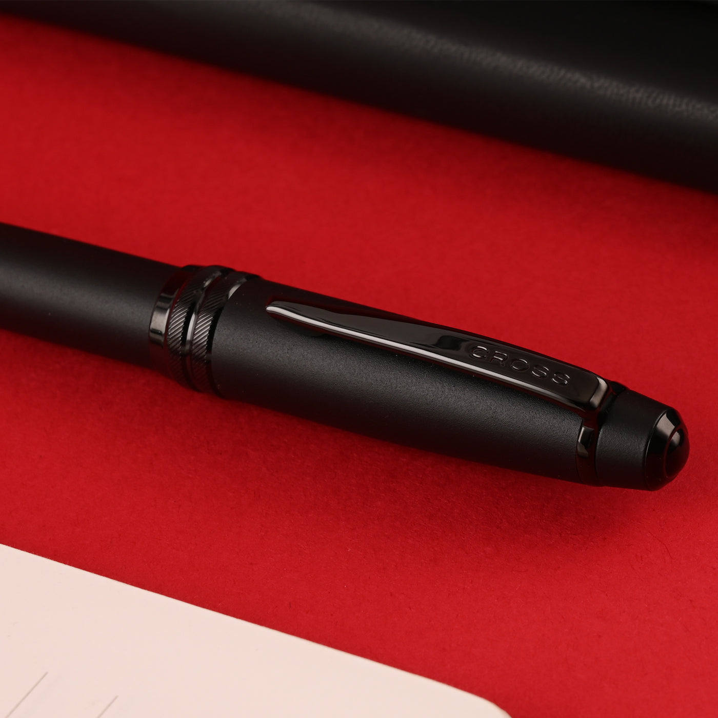 Cross Bailey Fountain Pen - Matt Black PVD 14