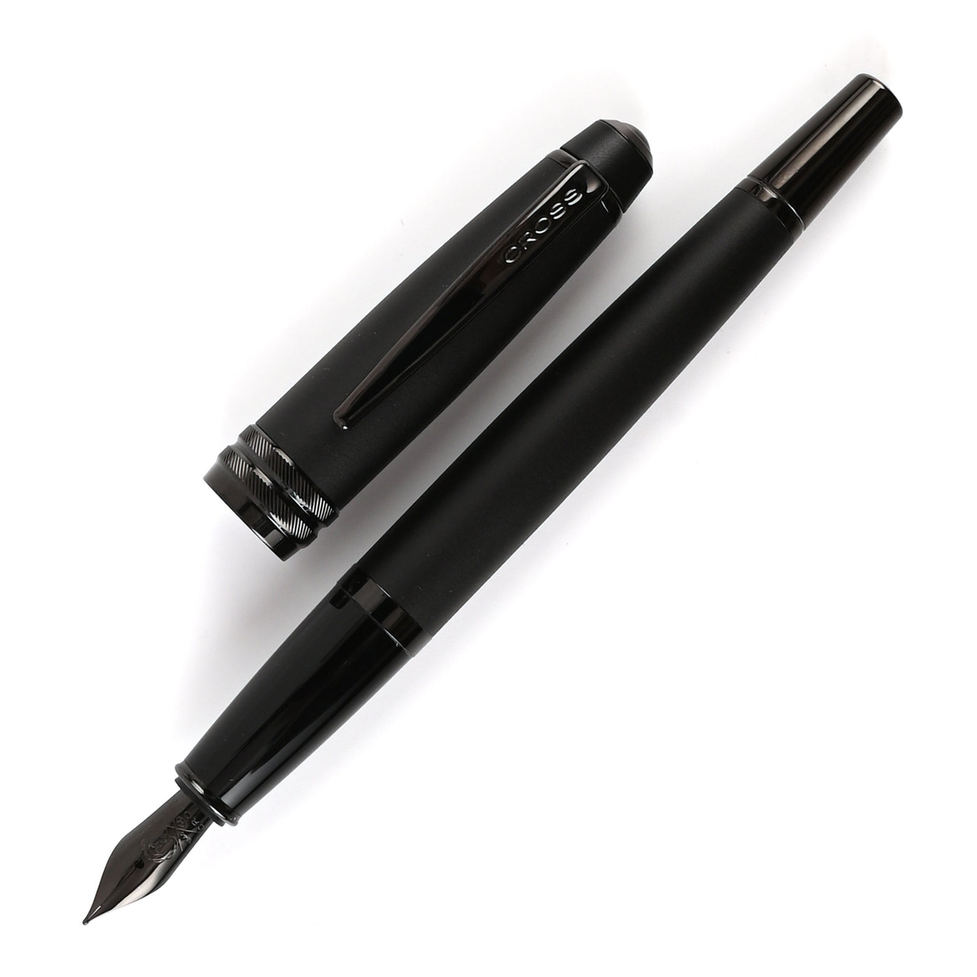 Cross Bailey Fountain Pen - Matt Black PVD 2