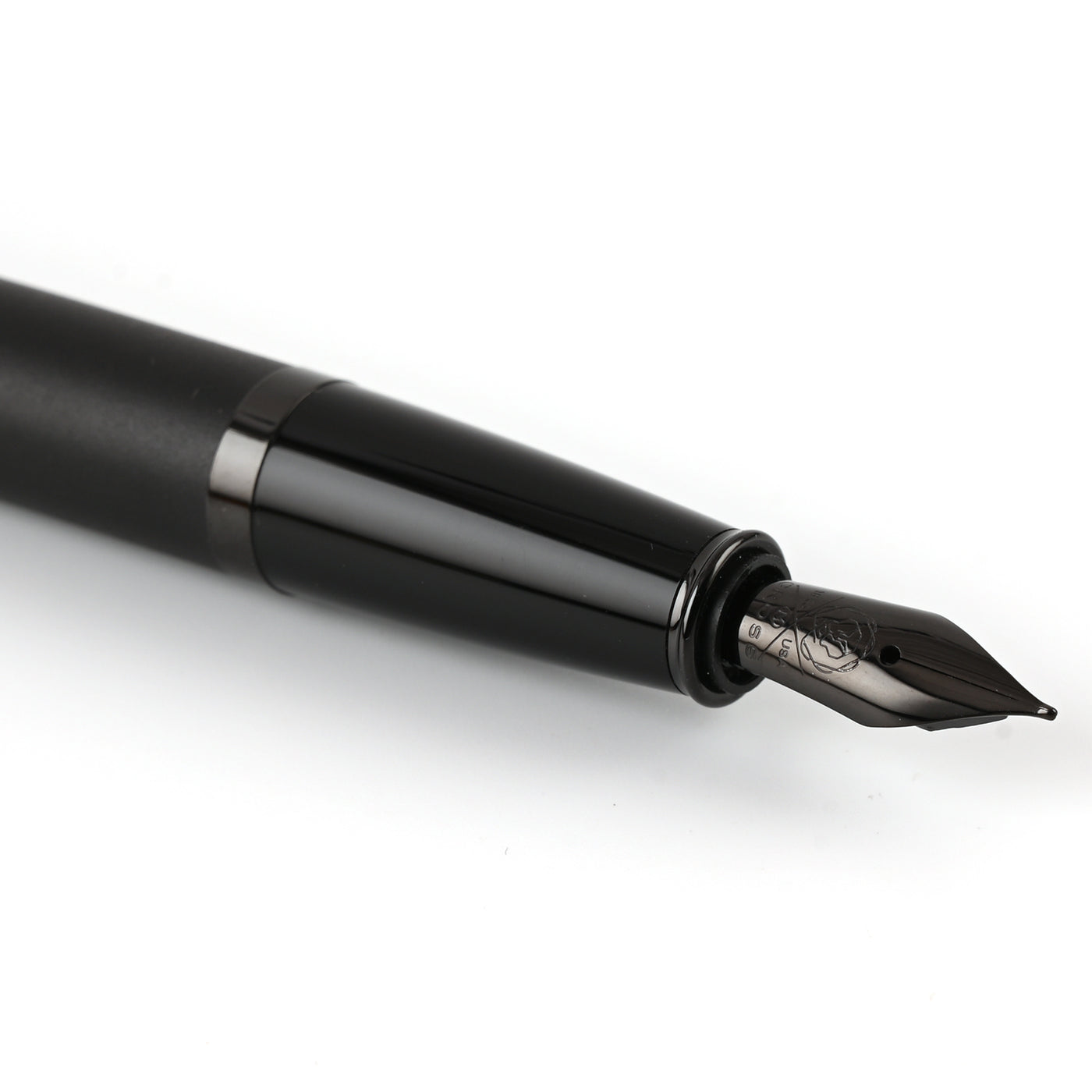 Cross Bailey Fountain Pen - Matt Black PVD 4
