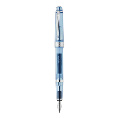 Cross Bailey Light Fountain Pen - Translucent Navy Blue CT
