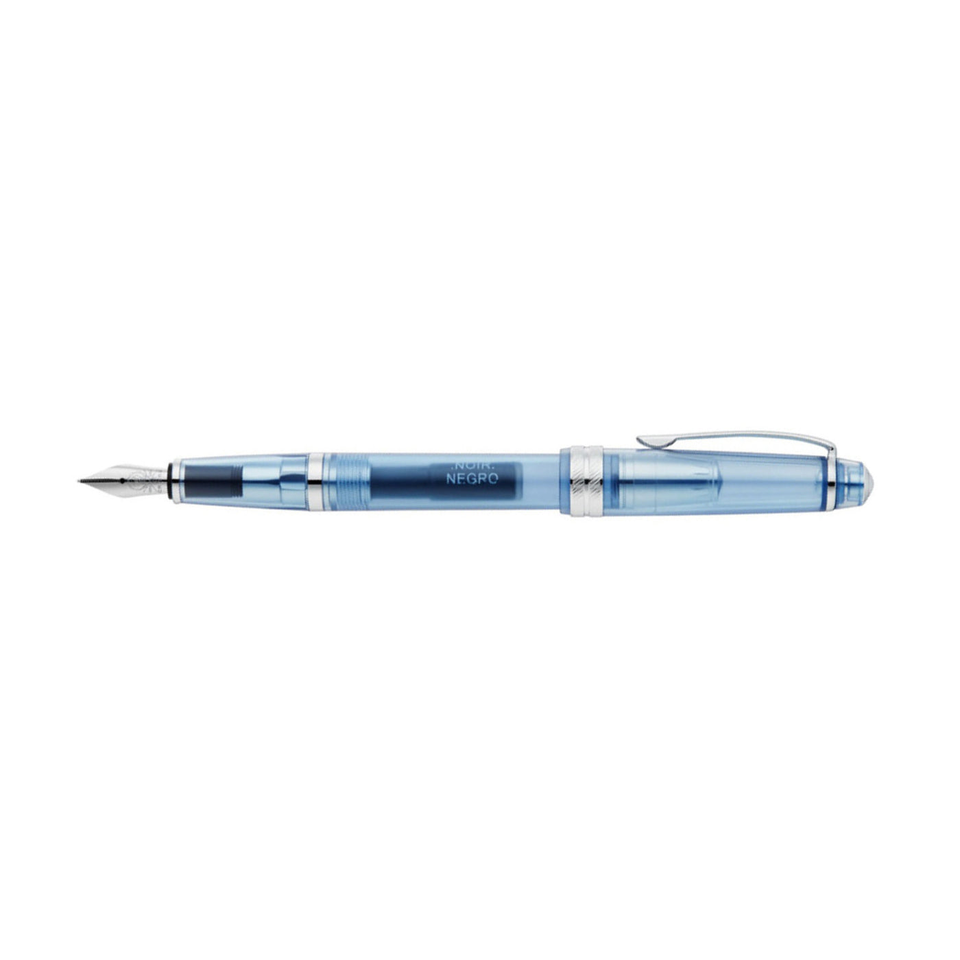 Cross Bailey Light Fountain Pen - Translucent Navy Blue CT