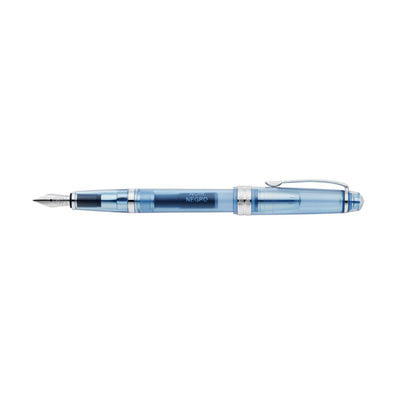 Cross Bailey Light Fountain Pen - Translucent Navy Blue CT