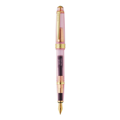 Cross Bailey Light Fountain Pen - Translucent Pink Sapphire GT