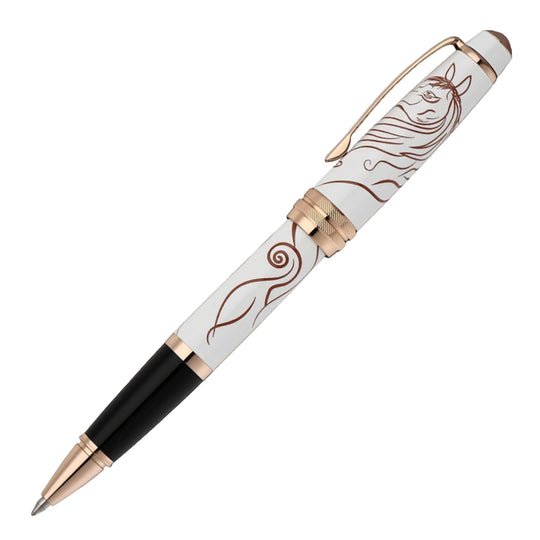 Cross Bailey Zodiac Year of the Horse Ball Pen - White RGT (Special Edition)