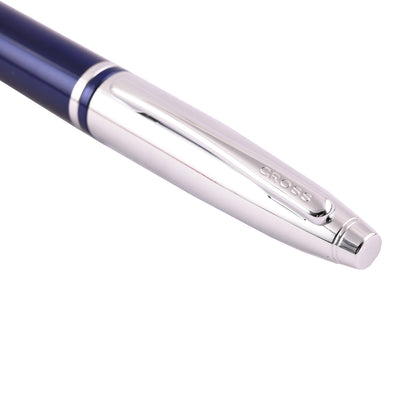 Cross Calais Ball Pen - Chrome & Blue Lacquer 3