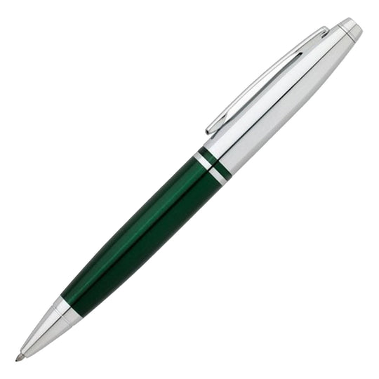 Cross Calais Ball Pen - Chrome & Green Lacquer